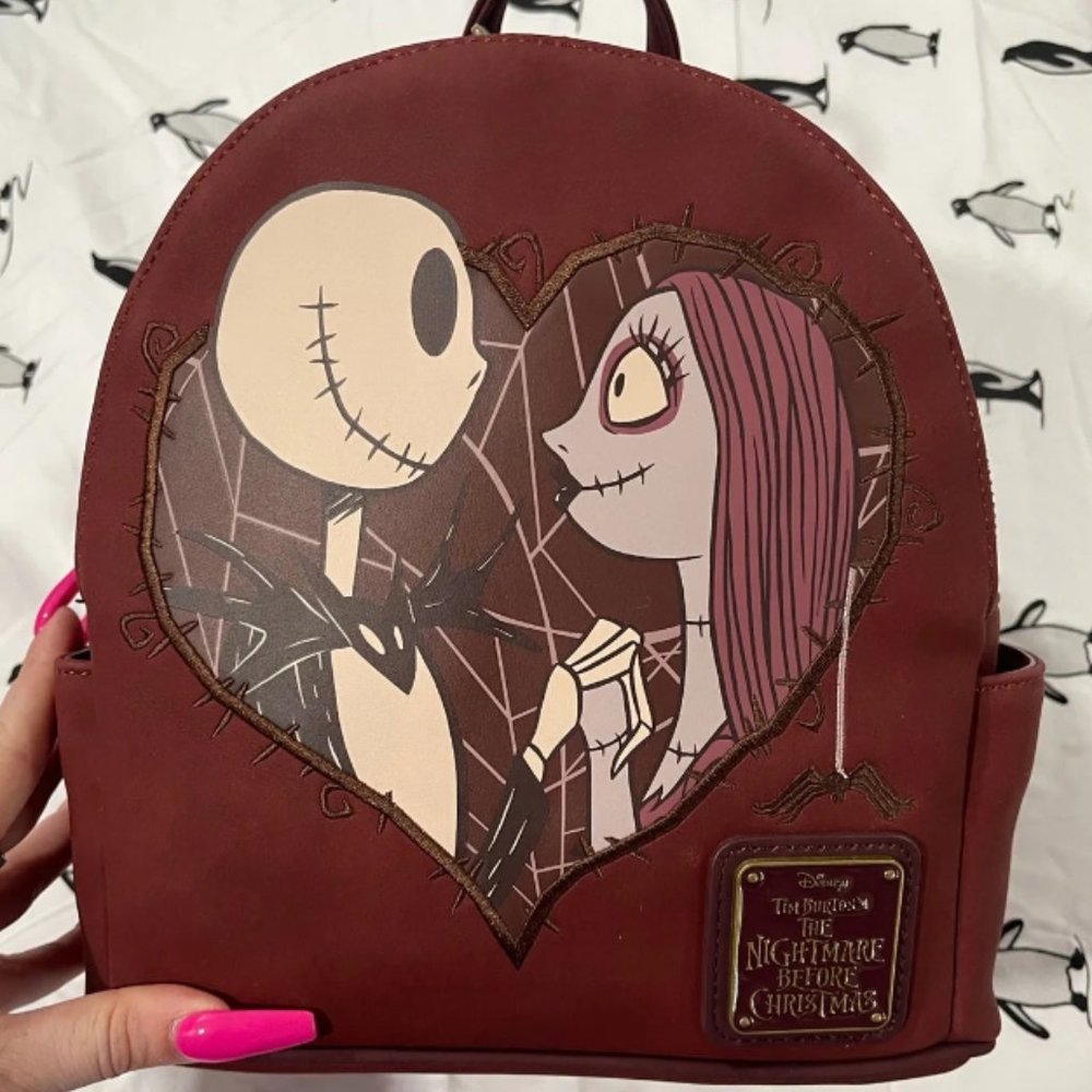 BN Disney/Loungefly Nightmare Before Xmas Mini Backpack
